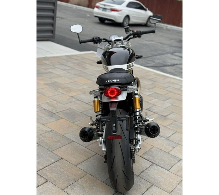 2025 Triumph Speed Twin 1200 RS Sapphire Black