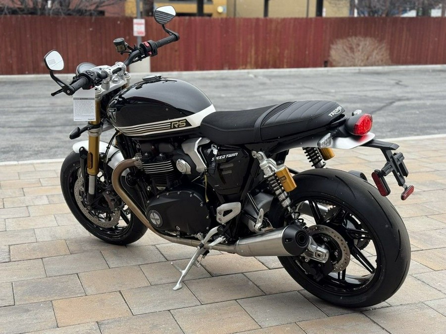2025 Triumph Speed Twin 1200 RS Sapphire Black