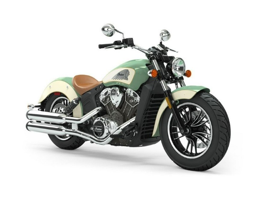 2019 Indian Motorcycle® Scout® ABS Willow Green / Ivory Cream