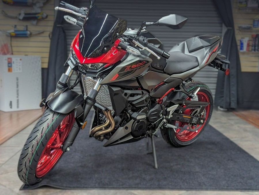 2024 Kawasaki Z500 SE ABS