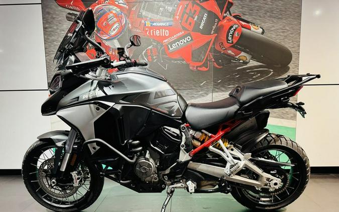 2022 Ducati Multistrada V4S Aviator Grey / Spoked Wheels