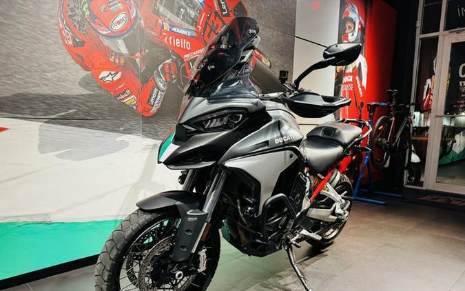 2022 Ducati Multistrada V4S Aviator Grey / Spoked Wheels