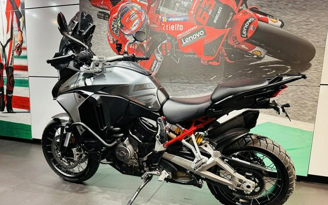 2022 Ducati Multistrada V4S Aviator Grey / Spoked Wheels
