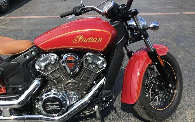 2020 INDIAN MOTORCYCLE SCOUT 100TH ANNIVERSARY