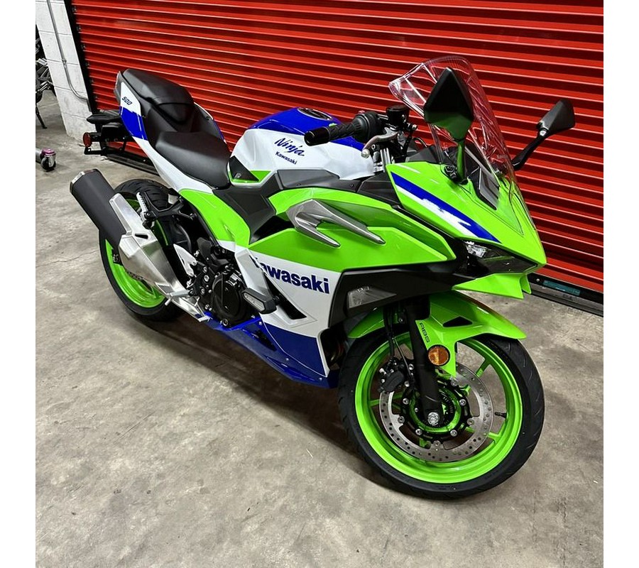 2024 Kawasaki Ninja® 500 SE 40th Anniversary Edition ABS