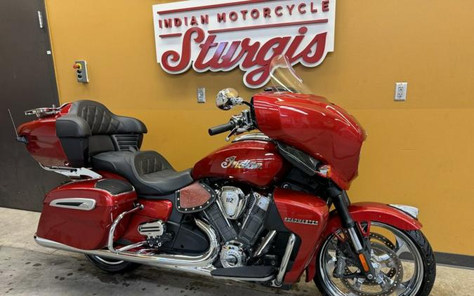2025 Indian Roadmaster Powerplus Limited 112 W/Powerband Sunset Red Metallic