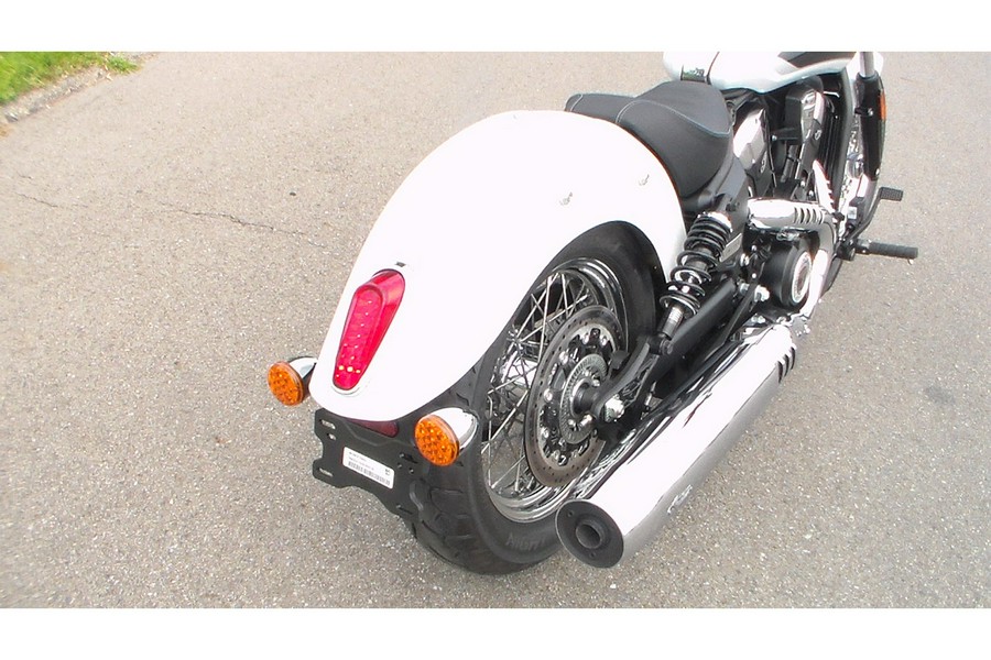 2025 Indian Motorcycle SCOUT LIMITED, GHOST WHITE MTLC, TEC, 49ST Limited + Tech