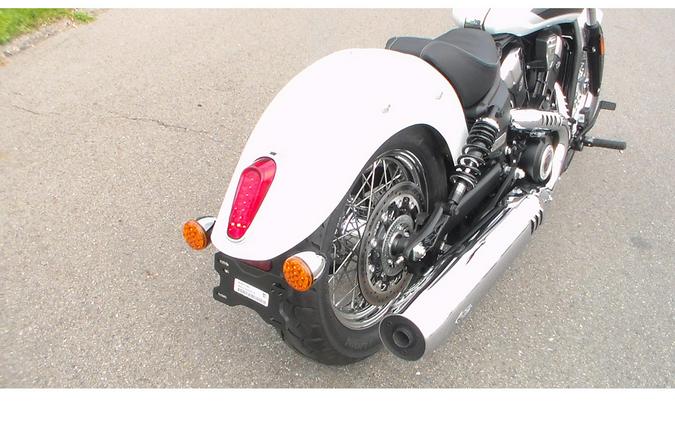 2025 Indian Motorcycle SCOUT LIMITED, GHOST WHITE MTLC, TEC, 49ST Limited + Tech