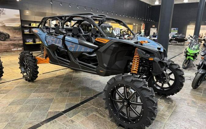 2026 Can-Am® Maverick X3 Max RS Turbo RR Scandi Blue & Orange Crush