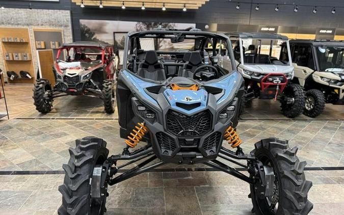 2026 Can-Am® Maverick X3 Max RS Turbo RR Scandi Blue & Orange Crush