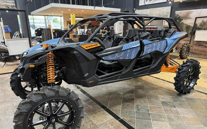 2026 Can-Am® Maverick X3 Max RS Turbo RR Scandi Blue & Orange Crush
