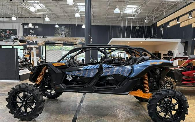 2026 Can-Am® Maverick X3 Max RS Turbo RR Scandi Blue & Orange Crush