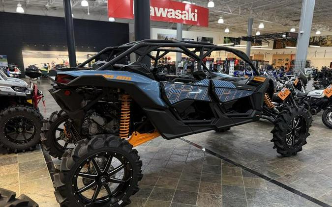 2026 Can-Am® Maverick X3 Max RS Turbo RR Scandi Blue & Orange Crush