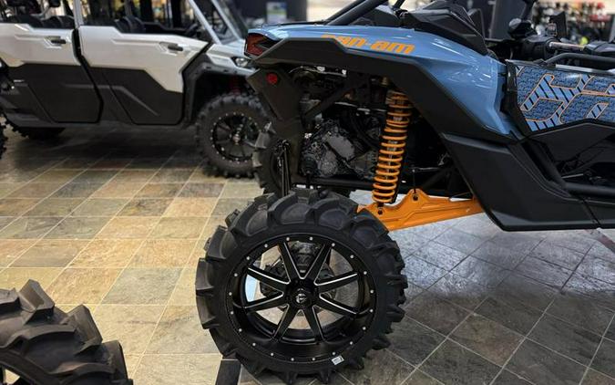 2026 Can-Am® Maverick X3 Max RS Turbo RR Scandi Blue & Orange Crush