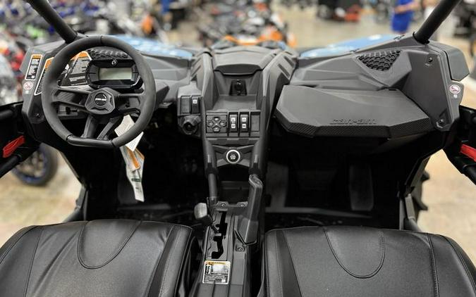 2026 Can-Am® Maverick X3 Max RS Turbo RR Scandi Blue & Orange Crush