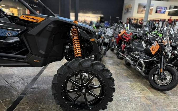 2026 Can-Am® Maverick X3 Max RS Turbo RR Scandi Blue & Orange Crush