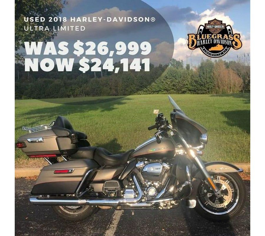 2018 Harley-Davidson® FLHTK - Ultra Limited