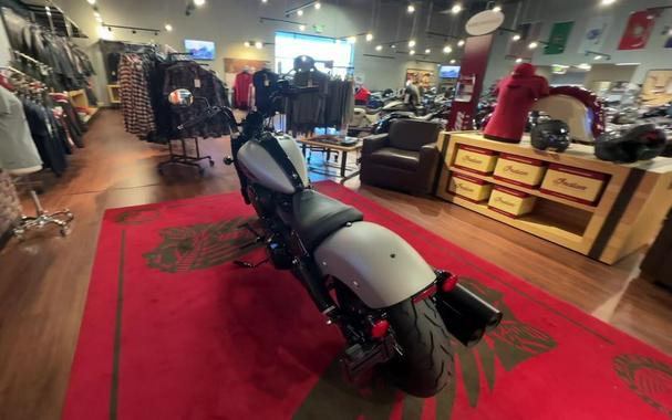 2023 Indian Motorcycle® Chief® Bobber Dark Horse® Silver Quartz Smoke