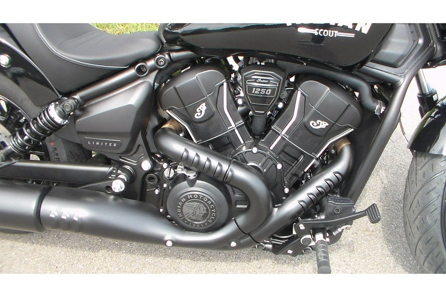 2025 Indian Motorcycle SPORT SCOUT LIMITED, BLACK METALLIC, 49ST Limited