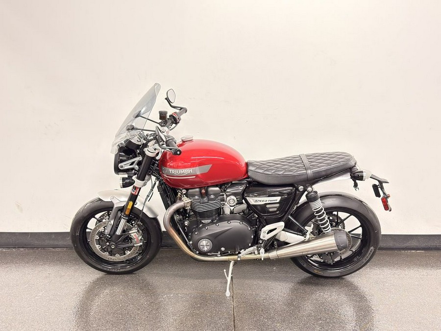 2023 Triumph Speed Twin 1200 Red Hopper