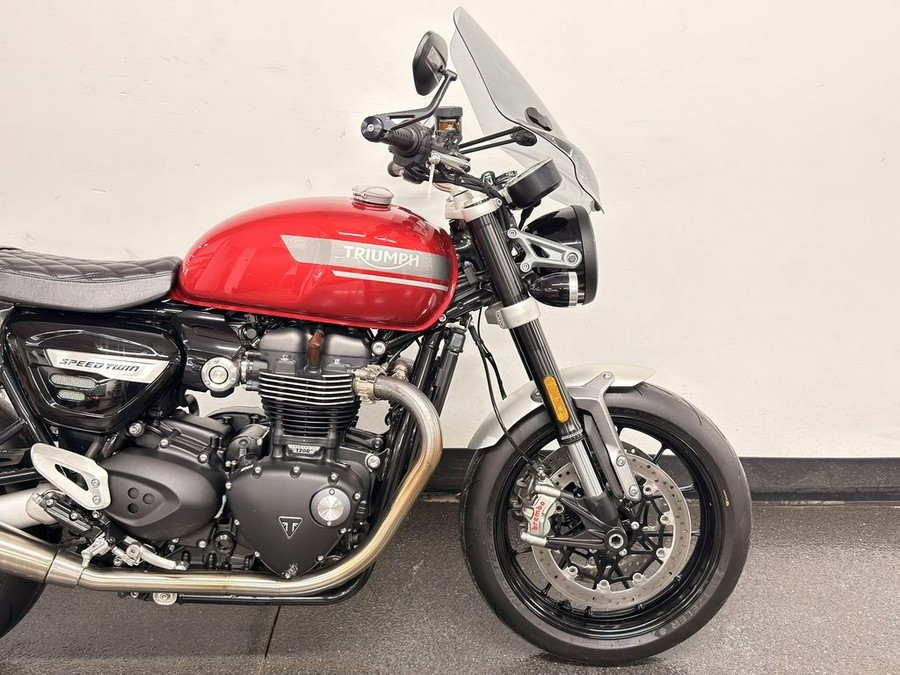 2023 Triumph Speed Twin 1200 Red Hopper
