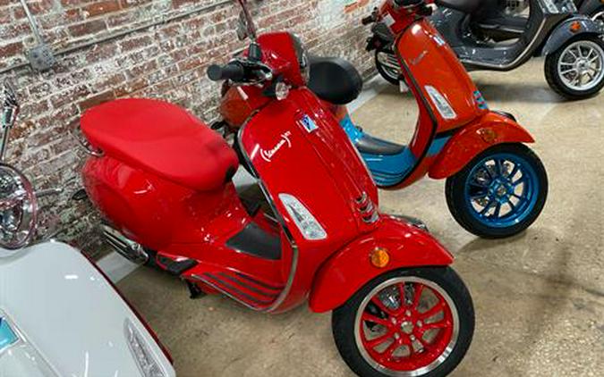 2023 Vespa Primavera 50 Red