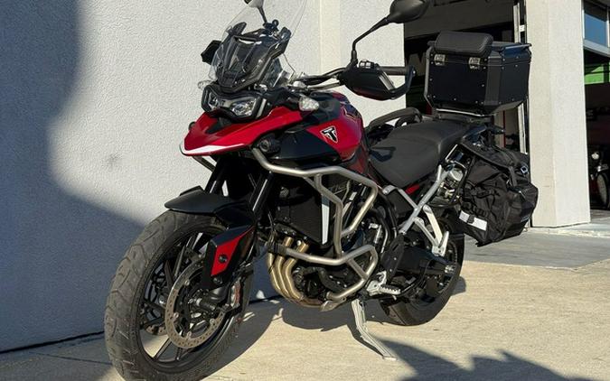 2024 Triumph Tiger 900 GT Pro Carnival Red Sapphire Black