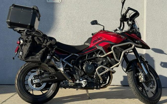 2024 Triumph Tiger 900 GT Pro Carnival Red Sapphire Black