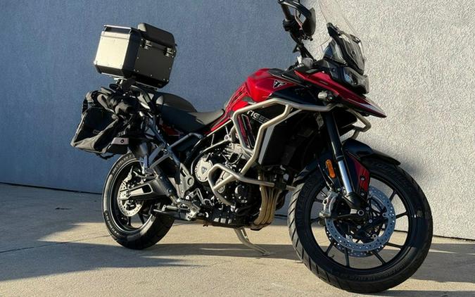 2024 Triumph Tiger 900 GT Pro Carnival Red Sapphire Black