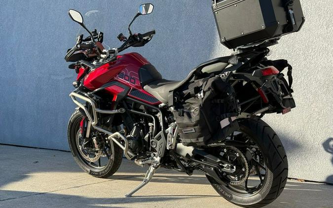 2024 Triumph Tiger 900 GT Pro Carnival Red Sapphire Black
