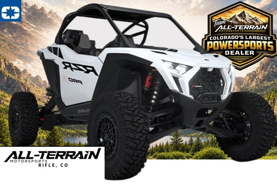 2026 RZR Pro R Ultimate - Ghost White Metallic - Polaris
