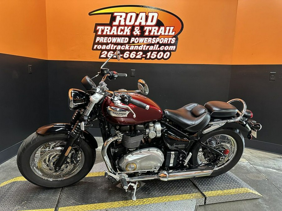2023 Triumph Bonneville Speedmaster Cordovan Red