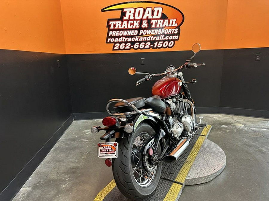2023 Triumph Bonneville Speedmaster Cordovan Red