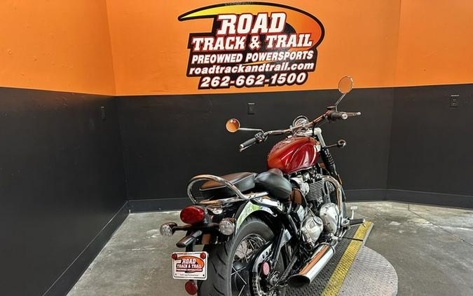 2023 Triumph Bonneville Speedmaster Cordovan Red