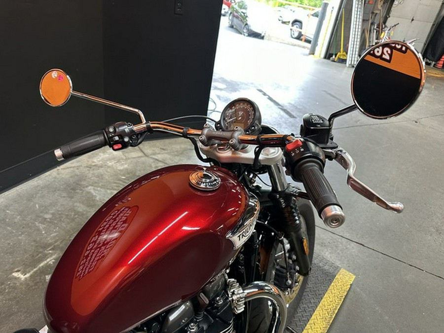 2023 Triumph Bonneville Speedmaster Cordovan Red