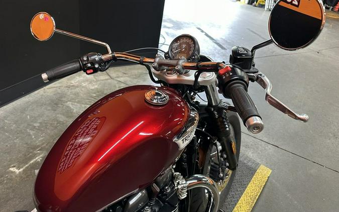 2023 Triumph Bonneville Speedmaster Cordovan Red