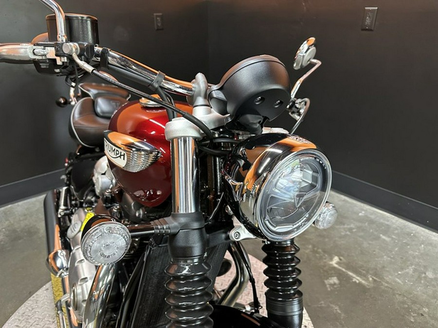 2023 Triumph Bonneville Speedmaster Cordovan Red