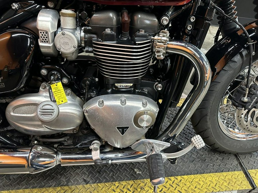 2023 Triumph Bonneville Speedmaster Cordovan Red