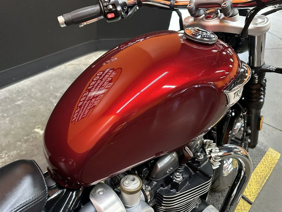 2023 Triumph Bonneville Speedmaster Cordovan Red