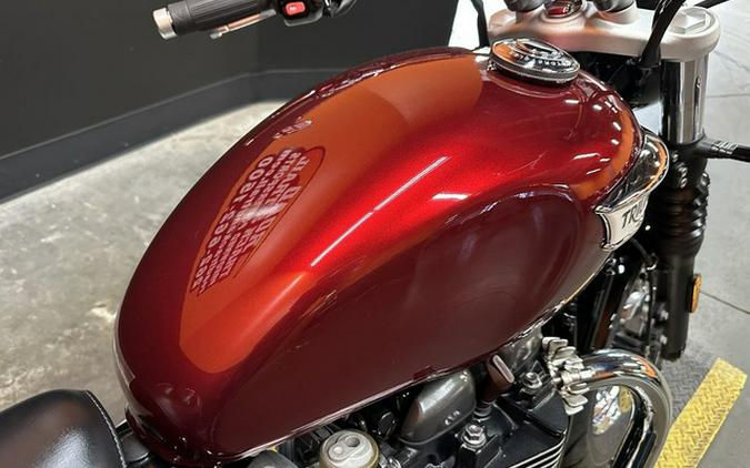 2023 Triumph Bonneville Speedmaster Cordovan Red