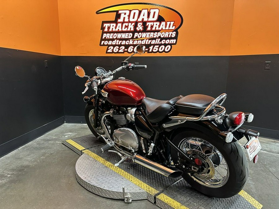 2023 Triumph Bonneville Speedmaster Cordovan Red