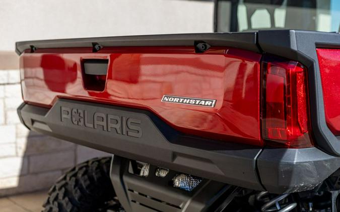 New 2024 POLARIS RANGER CREW XD 1500 NORTHSTAR EDITION ULTIMATE SUNSET RED