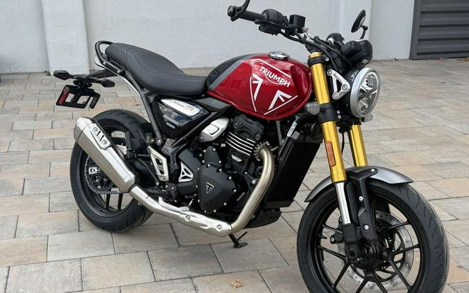 2026 Triumph Speed 400 Lava Red Gloss/Storm Grey