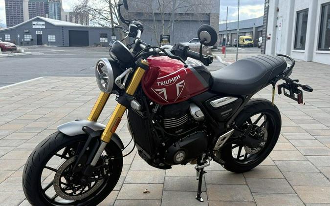 2026 Triumph Speed 400 Lava Red Gloss/Storm Grey