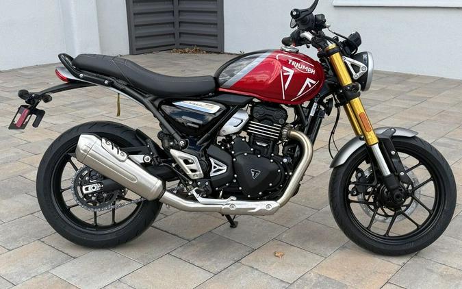 2026 Triumph Speed 400 Lava Red Gloss/Storm Grey