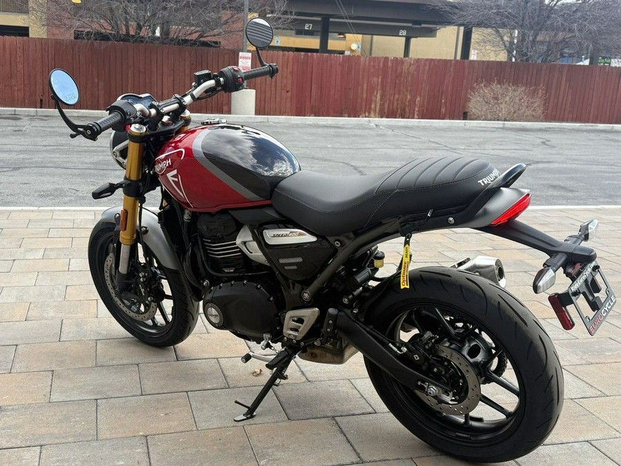 2026 Triumph Speed 400 Lava Red Gloss/Storm Grey