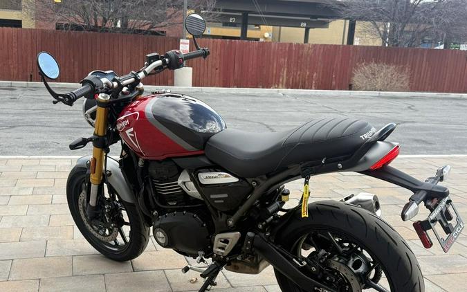 2026 Triumph Speed 400 Lava Red Gloss/Storm Grey