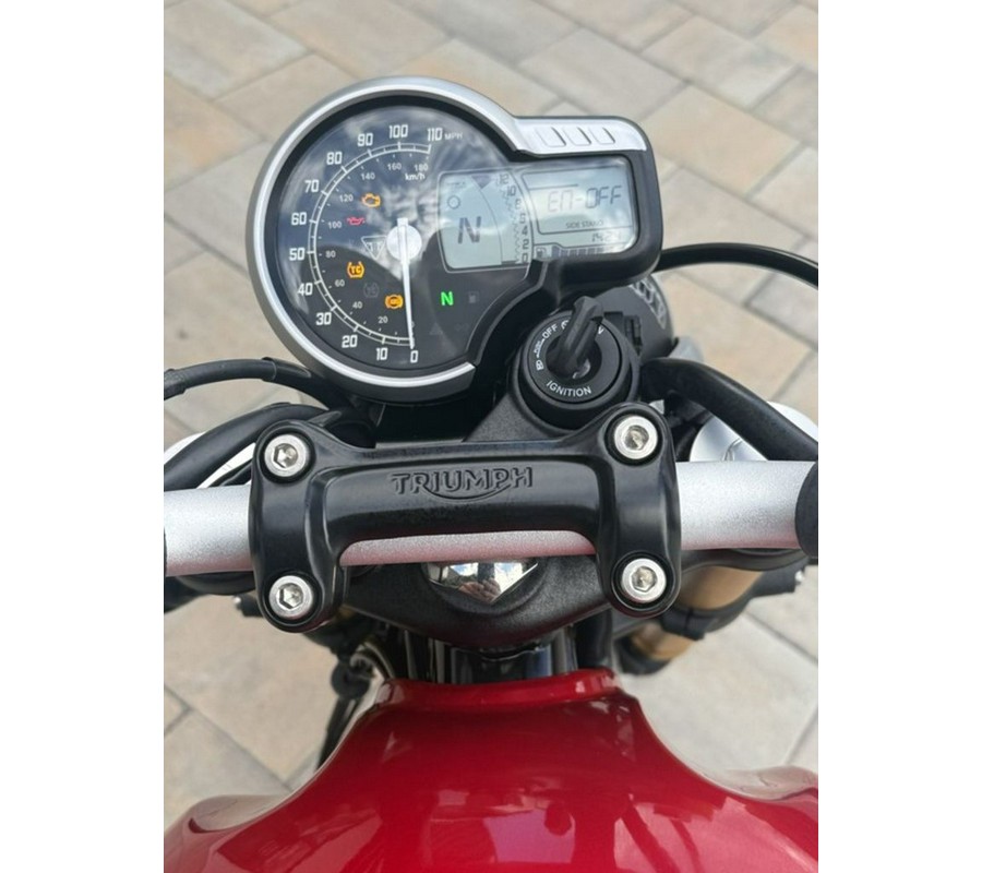 2026 Triumph Speed 400 Lava Red Gloss/Storm Grey