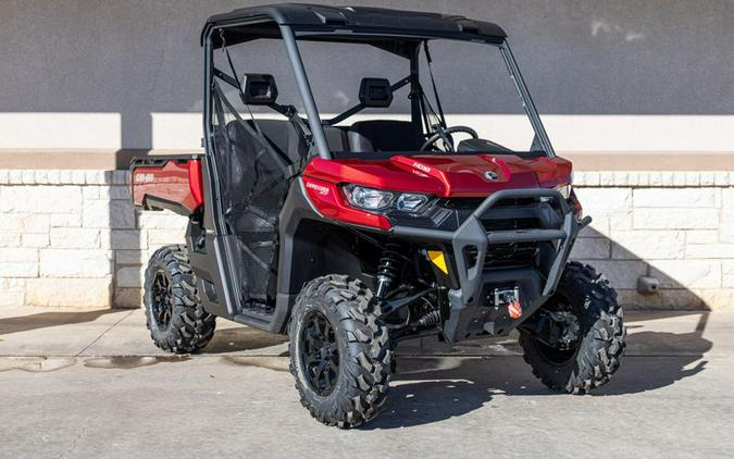 New 2024 CAN-AM DEFENDER XT HD10 FIERY RED