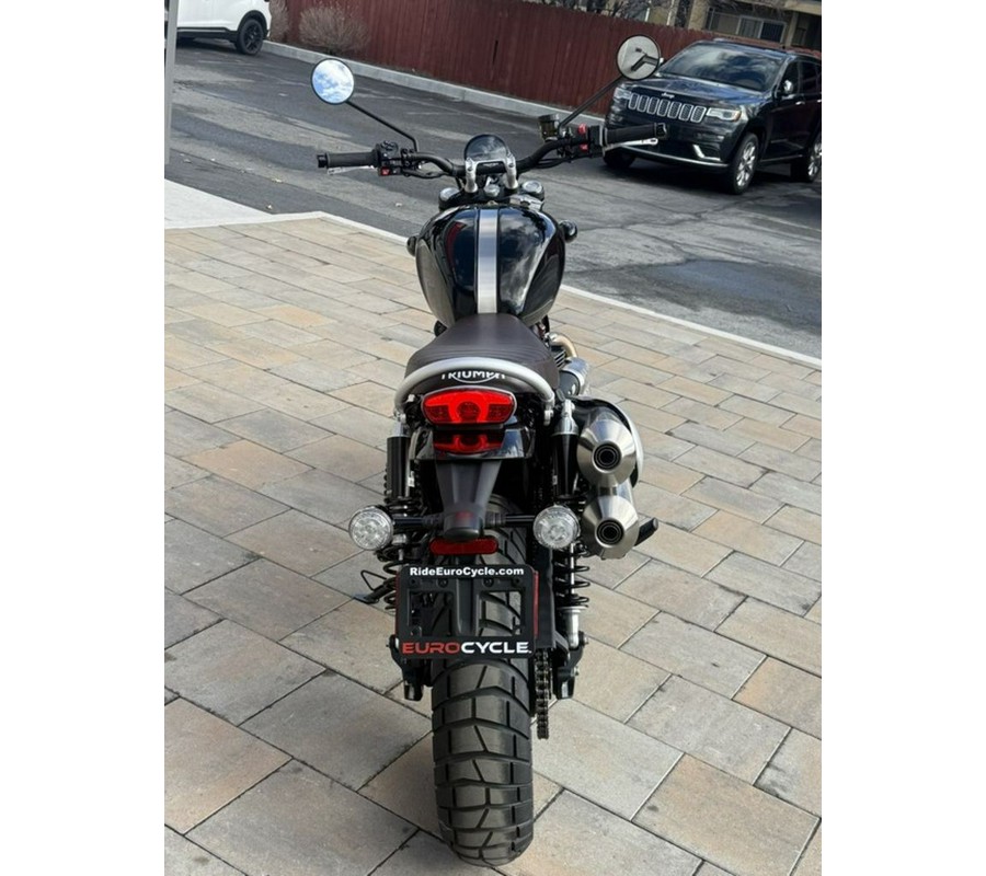 2026 Triumph Scrambler 1200 X Sapphire Black